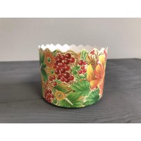 Форма для паски біла "Петриківка" Ø110 мм, висота 85 мм ФП17