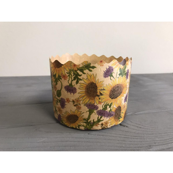 Форма для пасхи коричнева Ø110 мм ФП19