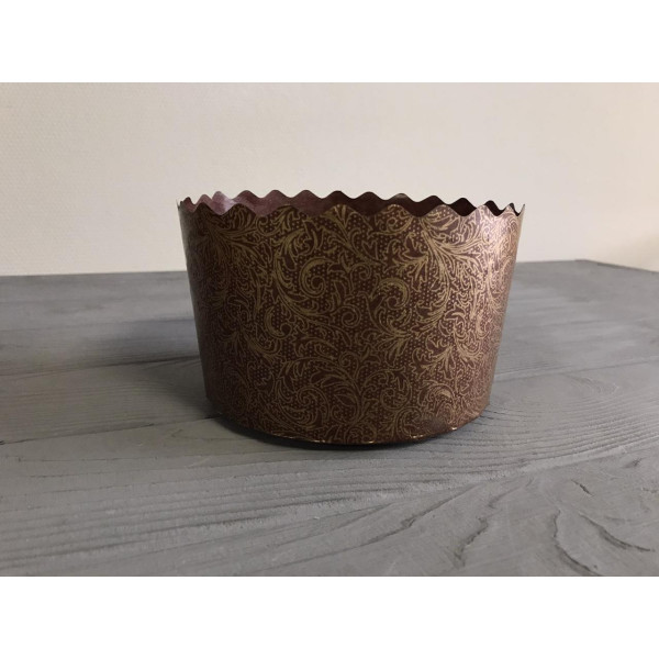 Форма для пасхи коричнева Ø130 мм ФП23