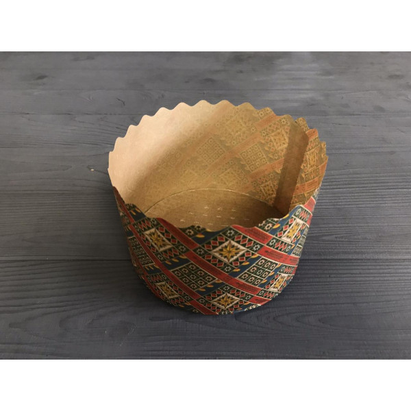 Форма для пасхи коричнева Ø130 мм ФП24