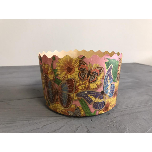 Форма для пасхи коричнева Ø130 мм ФП25