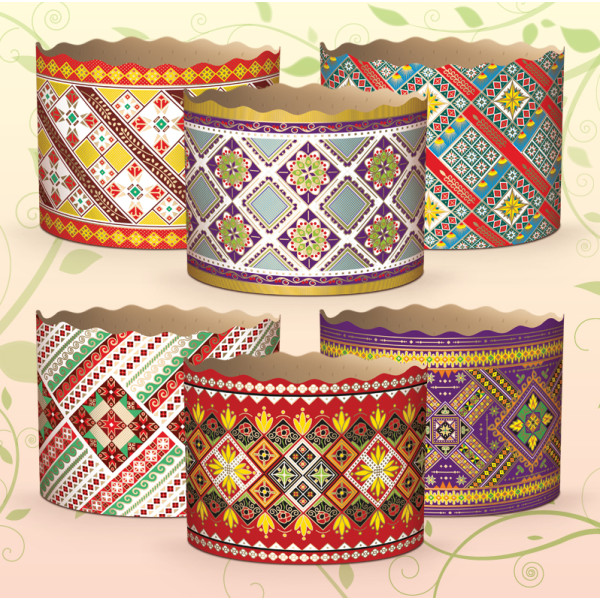 Форма для паски Крафт "Традиционная" Ø90 мм высота 85 мм ФП44