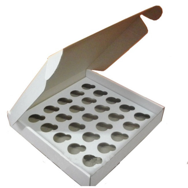 Коробка для кексів 260х255х45 25 мм шт 30 мм.