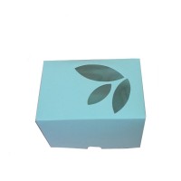Коробка для капкейків, кексів та мафінів 1 шт 120х85х90 мм.