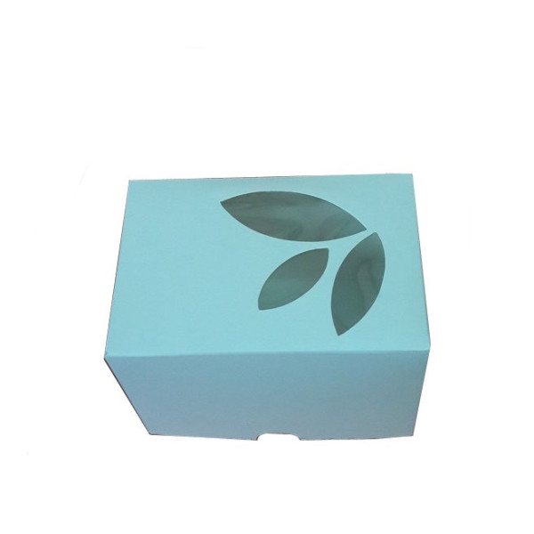 Коробка для капкейків, кексів та мафінів 1 шт 120х85х90 мм.