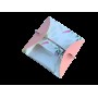 Коробка для капкейків, кексів і мафінів 173х173х90 мм "Солодкі мрії" Рожева