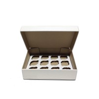 Коробка для капкейків, кексів та мафінів 12 шт 320*238*110