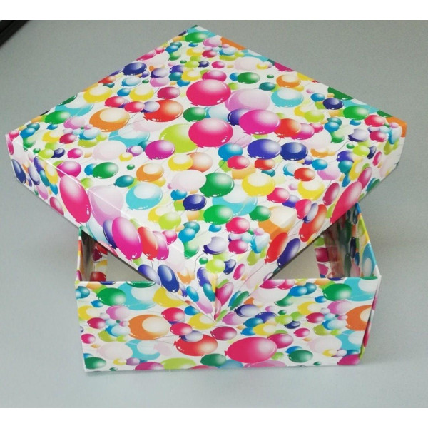 Коробка для подарунків "Повітряні кулі"