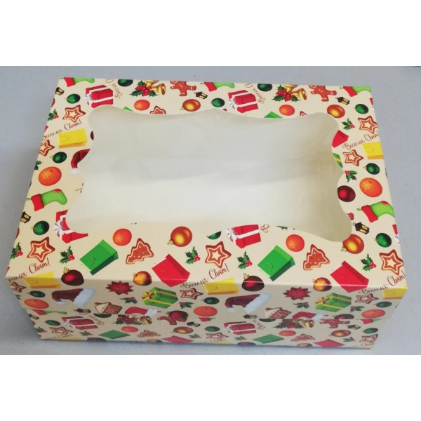 Коробка з віконцем "Чобіток" 250*170*110 мм ПДК14