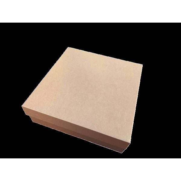 Коробка для подарунків 360х360х120 мм бура