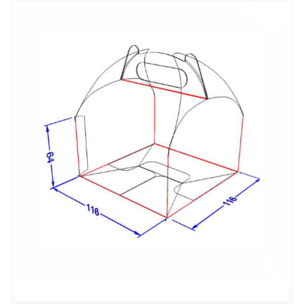 Подарочная бонбоньерка "Мини", золото
