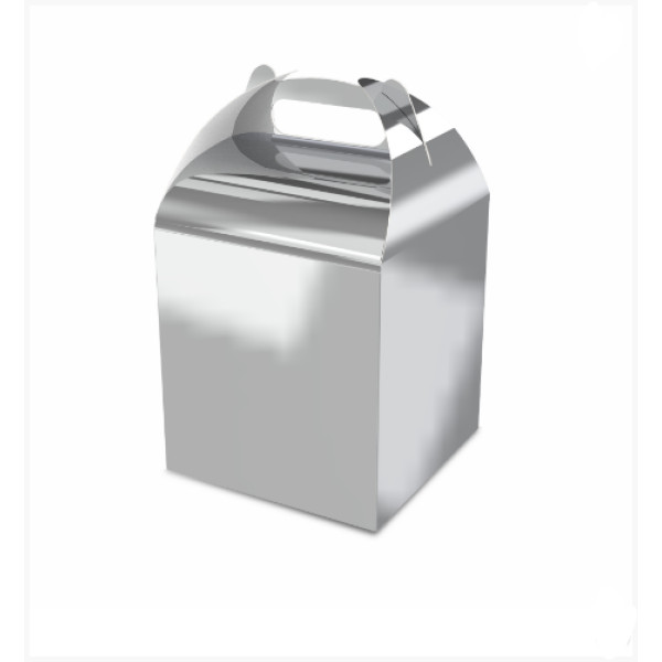 Подарочная бонбоньерка "Миди" серебро
