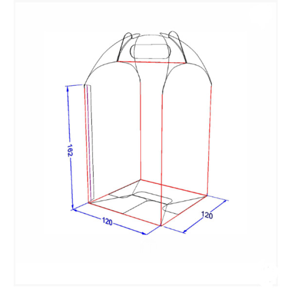 Подарочная бонбоньерка "Миди" белая

