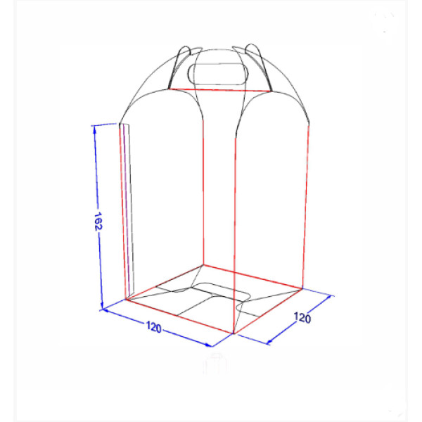 Подарочная бонбоньерка "Миди", золото
