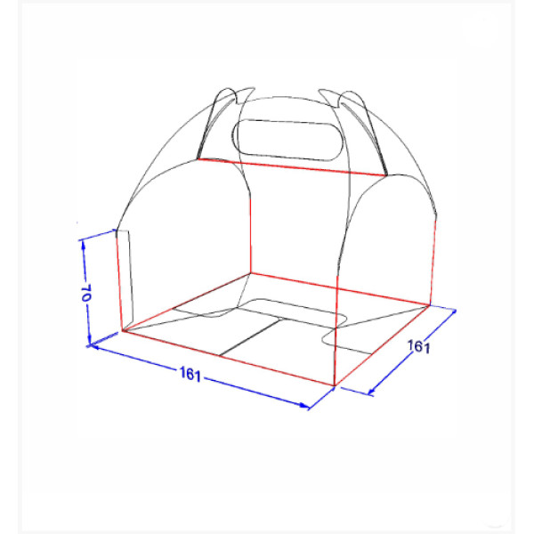 Подарочная бонбоньерка "Макси", золото

