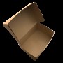 Коробка картона 180х120х80 мм коричнева KPM200
