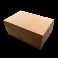 Коробка картона 180х120х80 мм коричнева KPM200