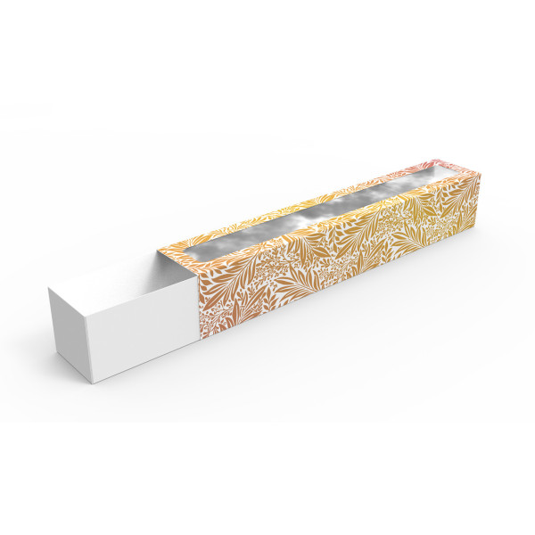 Упаковка для макарунс з віконцем МАКСІ світла (12шт)