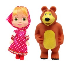 Лялька за мотивами мультфільму "Маша і Ведмідь" 8899-15(Pink)