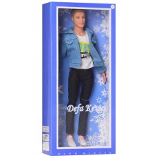 Детская игровая кукла Кен в зимней одежде 8427
