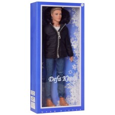 Детская игровая кукла Кен в зимней одежде 8427