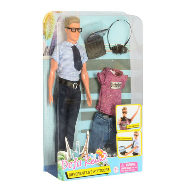 Лялька з вбранням "Кен" 8385(Pink) з аксесуарами