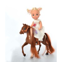 Кукла типа Барби малышка на пони DEFA 8410 3 вида