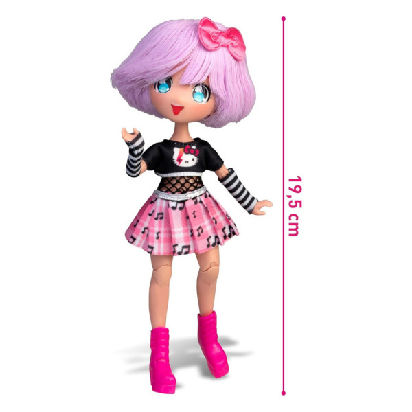 Дитяча лялька "Тедді Рок" 4SF Manga Dolls HKTF0100 серії "Hello Kitty"  (HKTF0100)