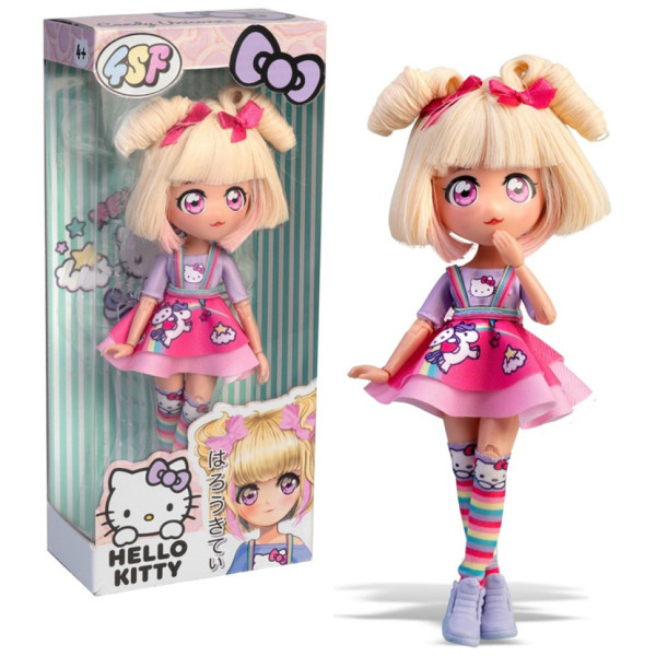 Дитяча лялька "Цукерка Єдиноріг" 4SF Manga Dolls HKTF0400 серії "Hello Kitty" (HKTF0400)