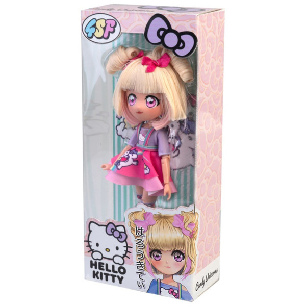 Дитяча лялька "Цукерка Єдиноріг" 4SF Manga Dolls HKTF0400 серії "Hello Kitty" (HKTF0400)