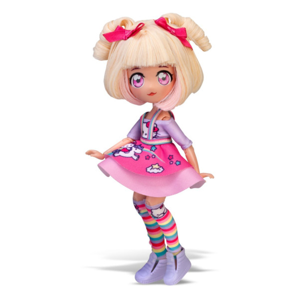 Дитяча лялька "Цукерка Єдиноріг" 4SF Manga Dolls HKTF0400 серії "Hello Kitty" (HKTF0400)