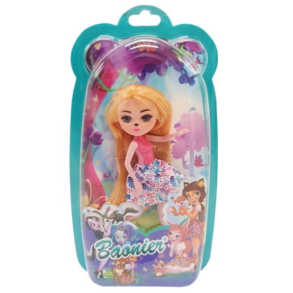 Дитяча іграшкова Лялька "Baobier" JJ8572-19(Blonde) 15 см, шарнірна (JJ8572-19(Blonde))