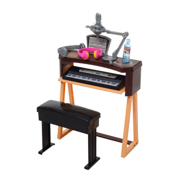 Лялька типу Кен з ученицею, урок з музики 7726-B2 на шарнірах