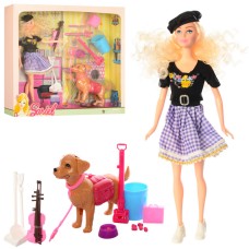 Кукла типа Барби "Sariel" 7726-A1 скрипачка с собачкой