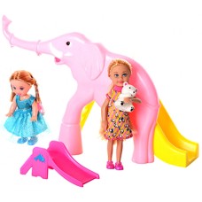 Кукла типа Барби дети DEFA 8277 с игровой площадкой