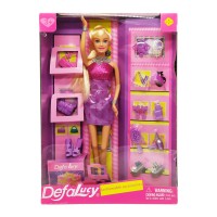 Кукла типа Барби Defa Lucy 8233 с аксессуарами
