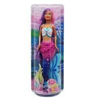 Дитяча лялька Русалонька DEFA 8483 із рухомим хвостом Біло-фіолетова (8483(White-Violet))