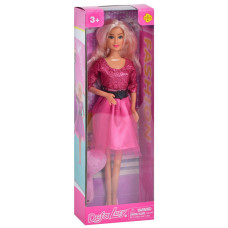 Дитяча лялька "Вечірня красуня" DEFA 8226(Pink) гребінець (DEFA 8226(Pink))