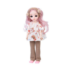 Дитяча іграшкова лялька F0322(White) шарнірна, розмір 29 см (F0322(White))