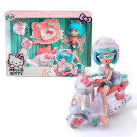 Дитяча лялька "Красуня Пінк на скутері" 4SF Manga Dolls HKTF3000 серії "Hello Kitty" (HKTF3000)