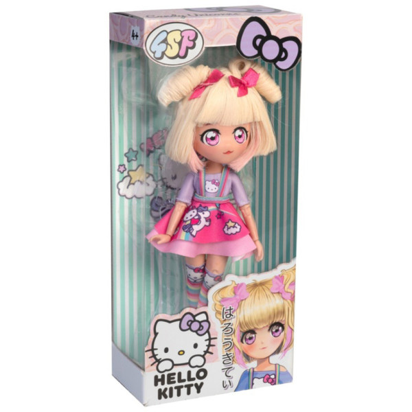 Дитяча лялька "Цукерка Єдиноріг" 4SF Manga Dolls HKTF0400 серії "Hello Kitty" (HKTF0400)