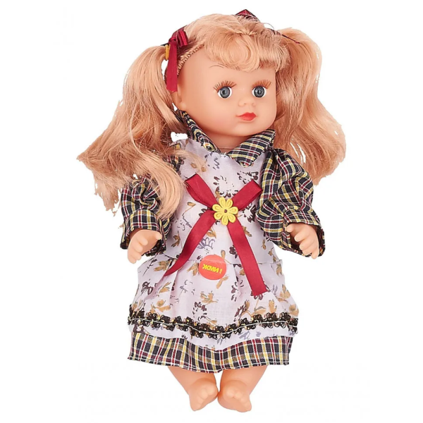 Лялька Оксаночка 5063-OK (наряд з червоним бантиком)