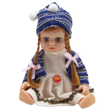 Лялька Аліна 5076-AI (синя шапочка) в рюкзаку