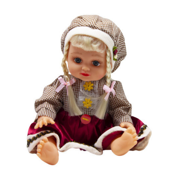 Лялька музична "Аліна" 5139/52/53/54 33 см
