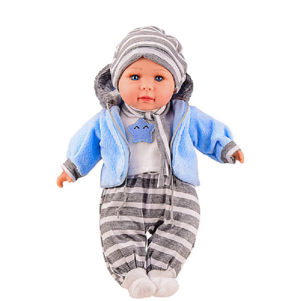 Пупс м'яконабивний "Чудо малюк" PL-520-1601ABCD, 37 см
