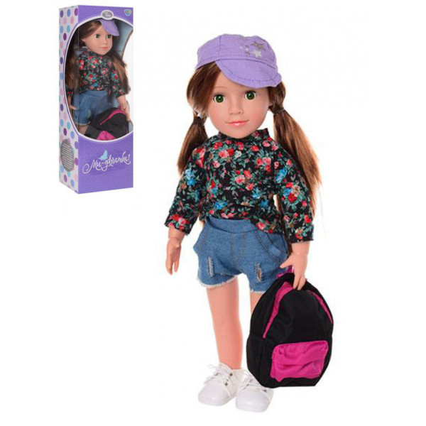 Интерактивная кукла Тина M 3922 UA в высоту 48см