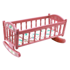 Ліжечко для ляльок Барбі S0013 ліжечко-качалка  S0013(Coral) (S0013(Coral))