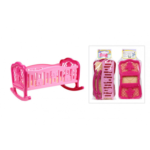 Ліжечко колиска для ляльки 4531TXK пластикова