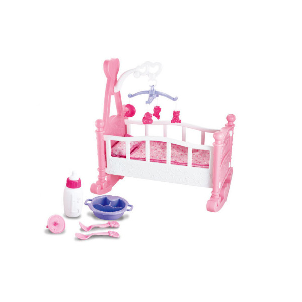 Ліжечко для ляльок W0186 (1459184) з мобілем