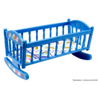 Кроватка для куклы Барби S0013 качалка   S0013(Blue)(S0013(Blue))
